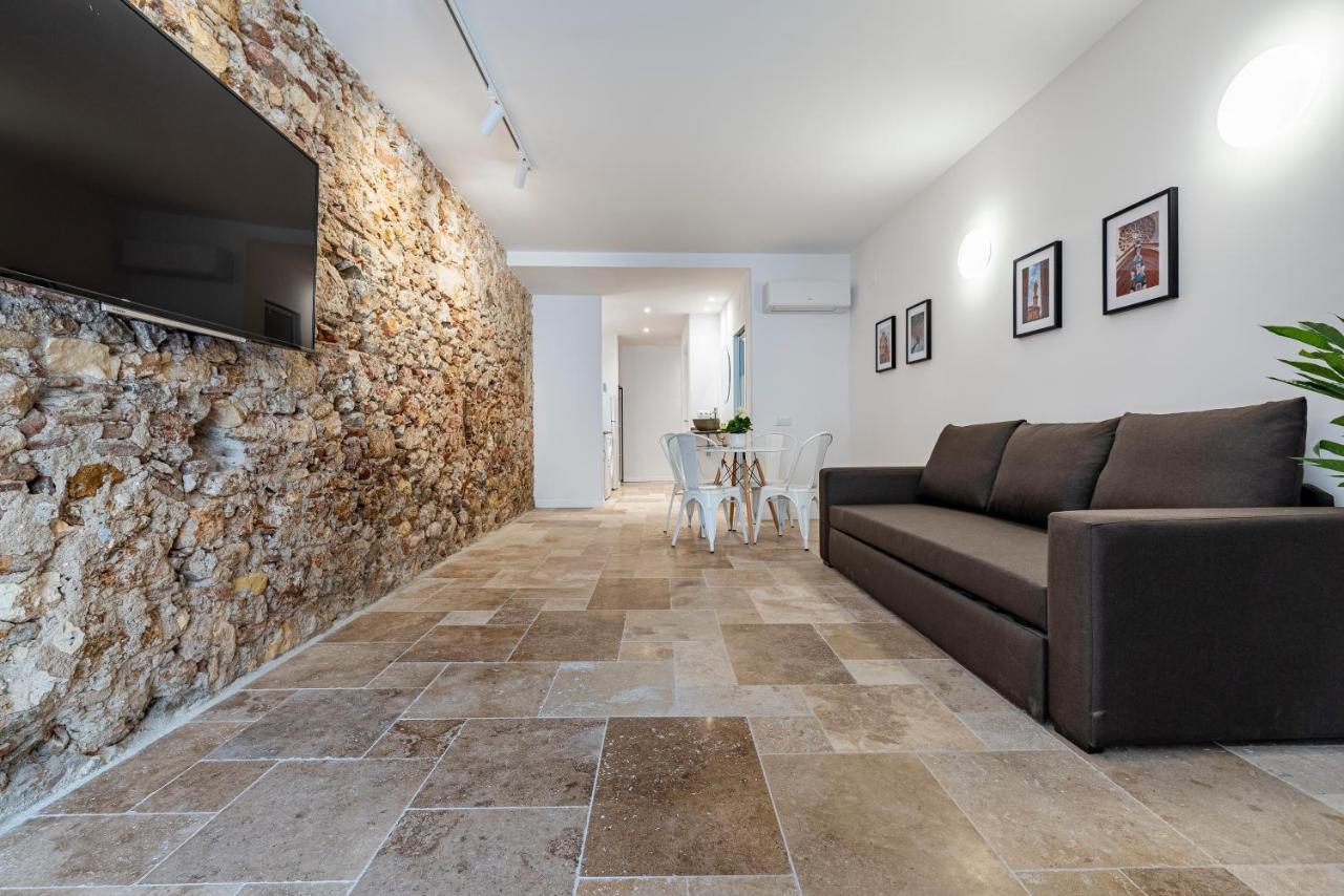 Stone Wall Apartment En Barri Port Maritim Tarragona Zewnętrze zdjęcie